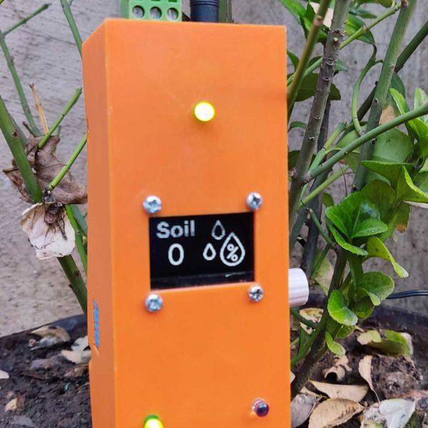Outdoor plant watering system